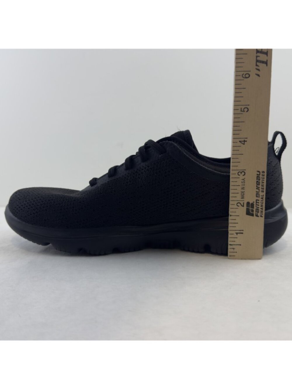 Skechers Go Walk Evolution Ultra Sneakers Womens Size 7.5 Black Low Top Slip On - Picture 11 of 13